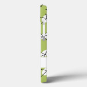 Dazzle Multi Green 'Name' iPad-draagtas Case-Mate iPhone Case (Achterkant / Links)