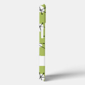 Dazzle Multi Green 'Name' iPad-draagtas Case-Mate iPhone Case (Achterkant / Rechts)