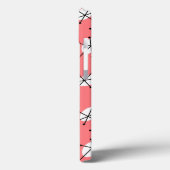 Dazzle Multi-Pink iPad-draagtas Case-Mate iPhone Case (Achterkant / Links)