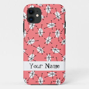 Dazzle Multi Roze 'Naam' iPhone case
