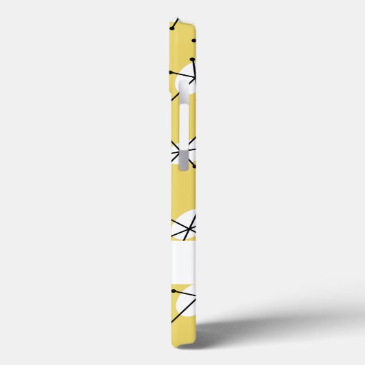 Dazzle Multi-Yellow 'Name' iPad case (Achterkant / Links)