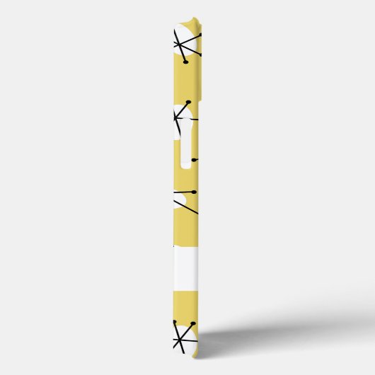 Dazzle Multi-Yellow 'Name' iPad case (Achterkant / Rechts)