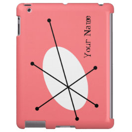 Dazzle Pink "Jouw naam" iPad-draagtas Case-Mate iPhone Case