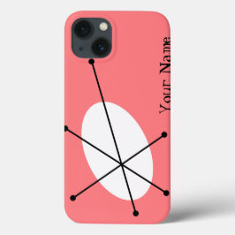 Dazzle Pink 'Jouw naam' iPad Mini hoesje