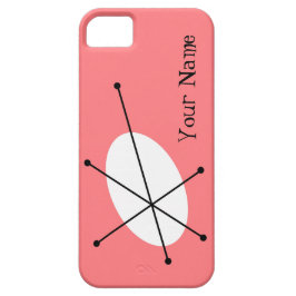 Dazzle Pink 'Jouw naam' iPhone 5 hoesje
