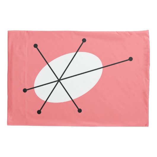 Dazzle Pink kussenslopen pair standaard (Achterkant-Links)