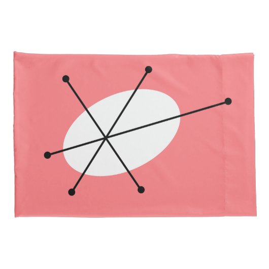 Dazzle Pink kussenslopen pair standaard (Achterkant-Rechts)