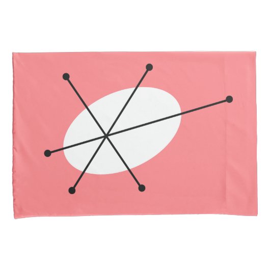 Dazzle Pink kussenslopen pair standaard (Voorkant-Rechts)