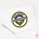 Dazzle Rebel Rides Sticker (Envelop)