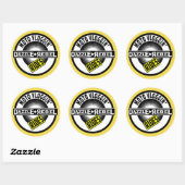 Dazzle Rebel Rides Sticker (Vel)