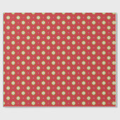 Dazzle Red Wrapping Paper Cadeaupapier (Vlak)