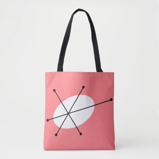 Dazzle Roze over het hele tas (Voorkant)