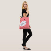 Dazzle Roze over het hele tas (Op model)