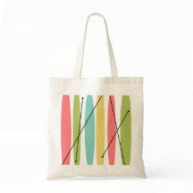 Dazzle Stripe canvas tas