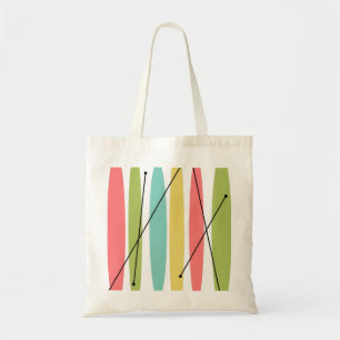 Dazzle Stripe canvas tas