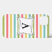 Dazzle Stripe Classic 'Monogram' iPad Mini hoesje (Achterkant (horizontaal))