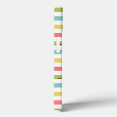 Dazzle Stripe Classic 'Monogram' iPad Mini hoesje (Achterkant / Rechts)