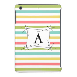 Dazzle Stripe Classic 'Monogram' iPad Mini hoesje