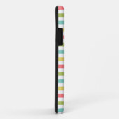 Dazzle Stripe Classic 'Monogram' iPhone case (Achterkant/rechts)