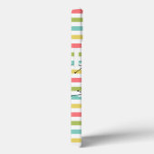 Dazzle Stripe Classic Name iPad Mini verticaal Case-Mate iPhone Case (Achterkant / Rechts)