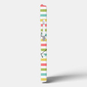 Dazzle Stripe Classic Name iPad verticaal Case-Mate iPhone Case (Achterkant / Links)