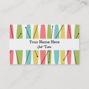 Dazzle Stripe visitekaartje wit