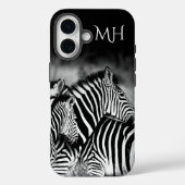 Dazzle van Zebra Monogram Case-Mate iPhone Case (Achterkant)