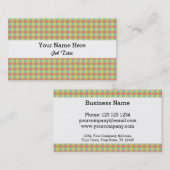 Dazzle visitekaartje wit controleren (Voorkant / Achterkant)