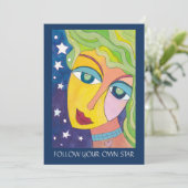"Dazzle" Vrouwen in gedistilleerde Kaart (Staand voorkant)