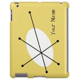 Dazzle Yellow "Jouw naam" iPad-draagtas Case-Mate iPhone Case