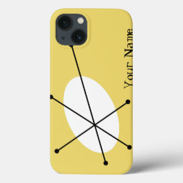 Dazzle Yellow "Jouw naam" iPad-draagtas Case-Mate iPhone Case