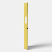 Dazzle Yellow "Jouw naam" iPad-draagtas Case-Mate iPhone Case (Achterkant / Rechts)