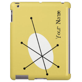 Dazzle Yellow "Jouw naam" iPad-draagtas Case-Mate iPhone Case