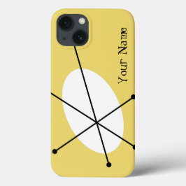 Dazzle Yellow 'Jouw naam' iPad Mini hoesje