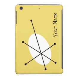 Dazzle Yellow 'Jouw naam' iPad Mini hoesje