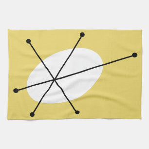 Dazzle Yellow keukenhanddoek