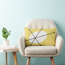 Dazzle Yellow lumbar Kussen