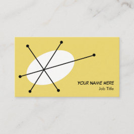 Dazzle Yellow visitekaartje