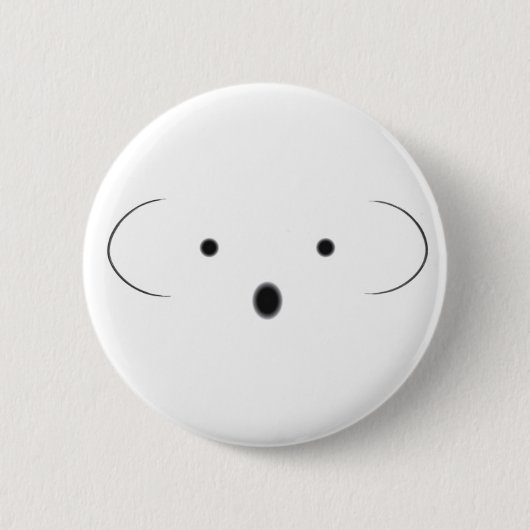 Dazzled Koala Collectie Ronde Button 5,7 Cm (Voorkant)