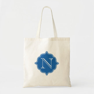 Dazzling Blue Monogram Budget Tas