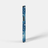 Dazzling Blue Sparkles Telefoonhoesje voor een sti iPhone Hoesje (Rechterkant)