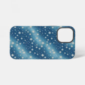 Dazzling Blue Sparkles Telefoonhoesje voor een sti iPhone Hoesje (Achterkant horizontaal)