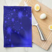 Dazzling Blue Theedoek (Quarter Fold)