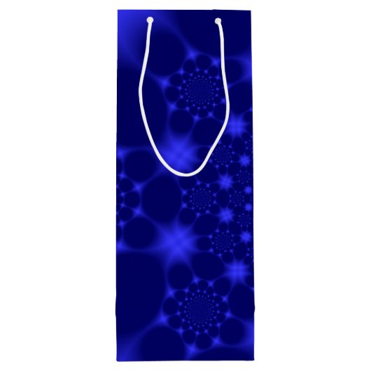 Dazzling Blue Wijn Cadeautas (Achterkant)