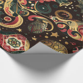 Dazzling Christmas Motifs 2 option Cadeaupapier (Hoek)