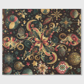 Dazzling Christmas Motifs 2 option Cadeaupapier (Vlak)