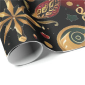 Dazzling Christmas Motifs Cadeaupapier (Rol Hoek)