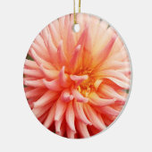 Dazzling Dahlia Flower Keramisch Ornament (Links)