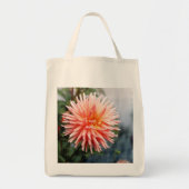 Dazzling Dahlia Flower Tote Bag (Voorkant)