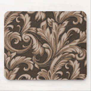 Dazzling Damask, chocolade Muismat